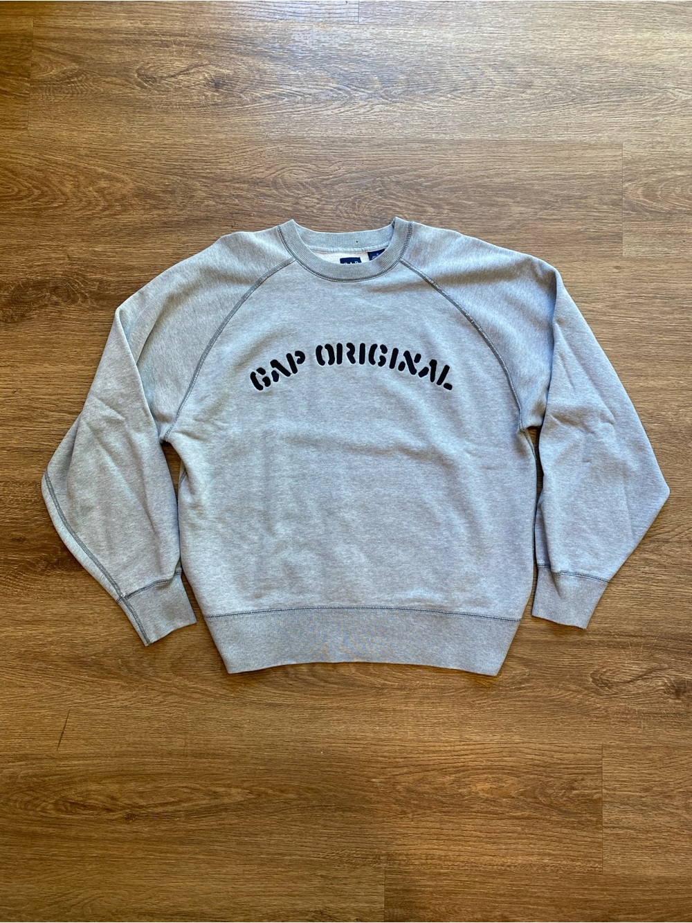 GAP military style raglan crewneck